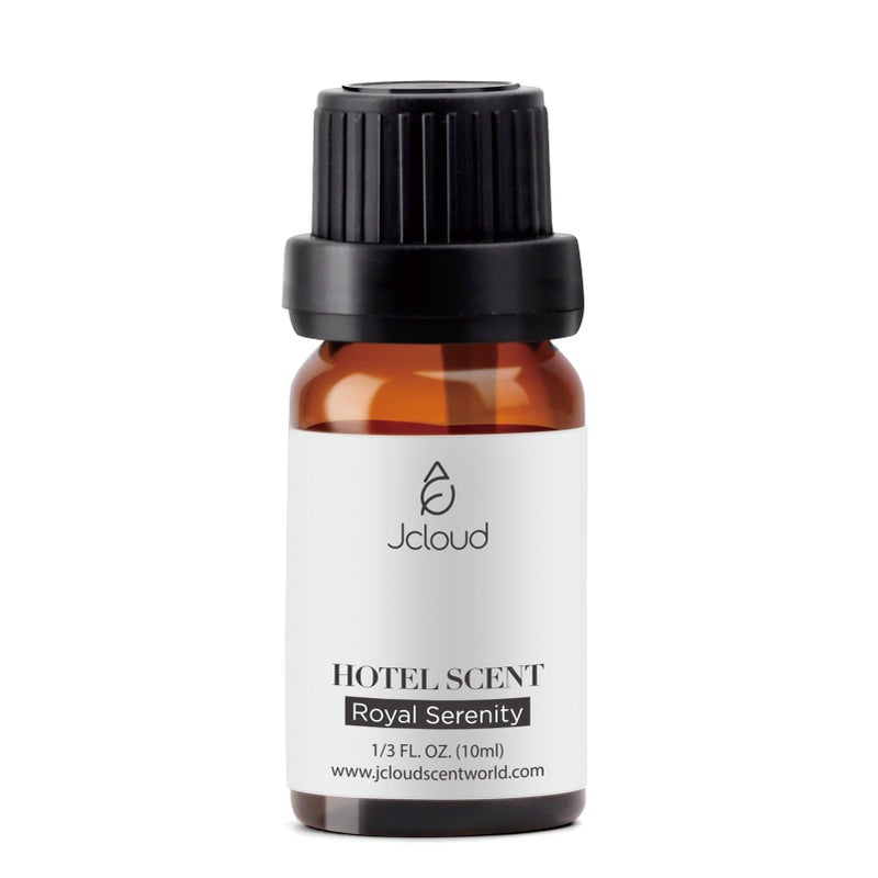 JCLOUD Royal Serenity Essential Oil Inspired by Luxury Hotel | Hotel Scent - Pure Aromatherapy Diffuser Oil with Lemon, Jasmine and Amber, Home Luxury & Hotel Scents for Diffuser - 10mL - Image 1