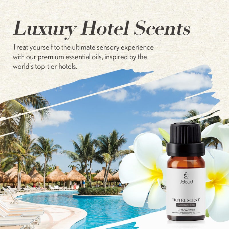 JCLOUD Royal Serenity Essential Oil Inspired by Luxury Hotel | Hotel Scent - Pure Aromatherapy Diffuser Oil with Lemon, Jasmine and Amber, Home Luxury & Hotel Scents for Diffuser - 10mL - Image 5