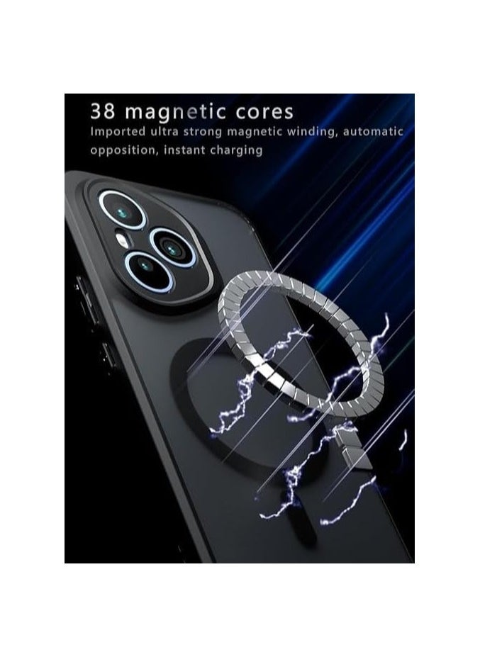 General Magnetic Case Compatible with Honor 400 Pro 5G Case, Selected TPU Material and Airbags in Four Corners Shock and Drop Protection Case with Wireless Charging  - Image 3