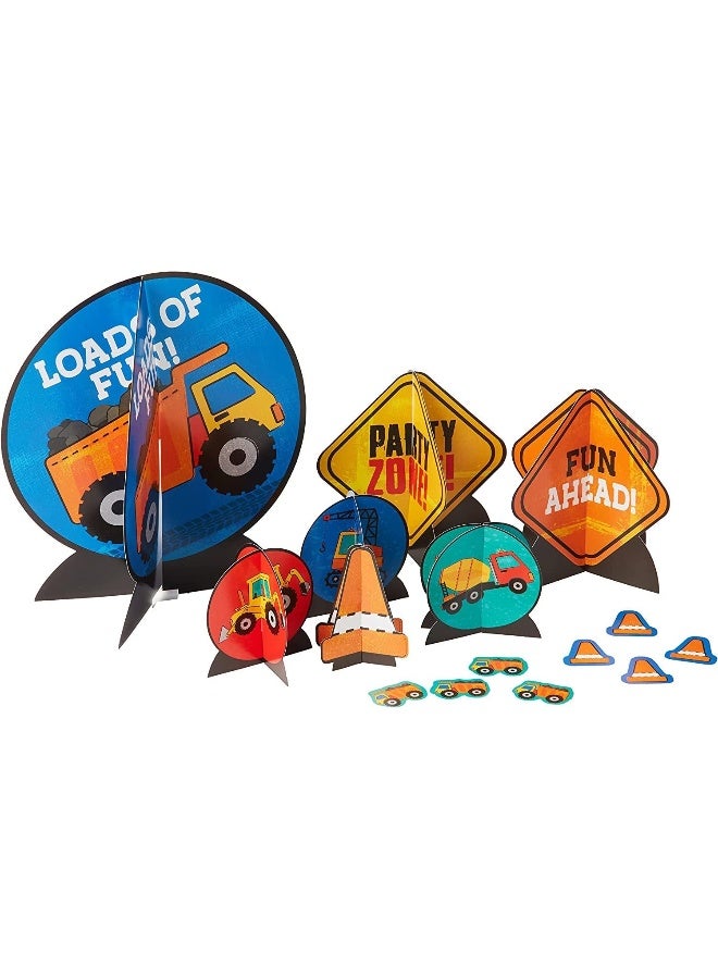 طقم تزيين طاولة البناء من الورق