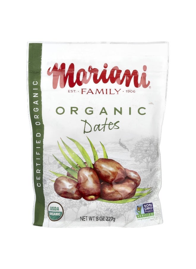 Mariani Dried Fruit Mariani Dried Fruit, Organic Dates, 8 oz (227 g)  - Image 1