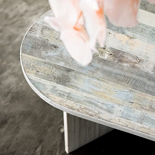 Sevalo Wood Contact Paper Shiplap Peel and Stick Wallpaper Wood Grain Contact Paper for Cabinets and Drawers Rustic Self-Adhesive Removable Wallpaper Plank Panel Sticky Paper Desk 15.7inW 78.7inL - Image 3