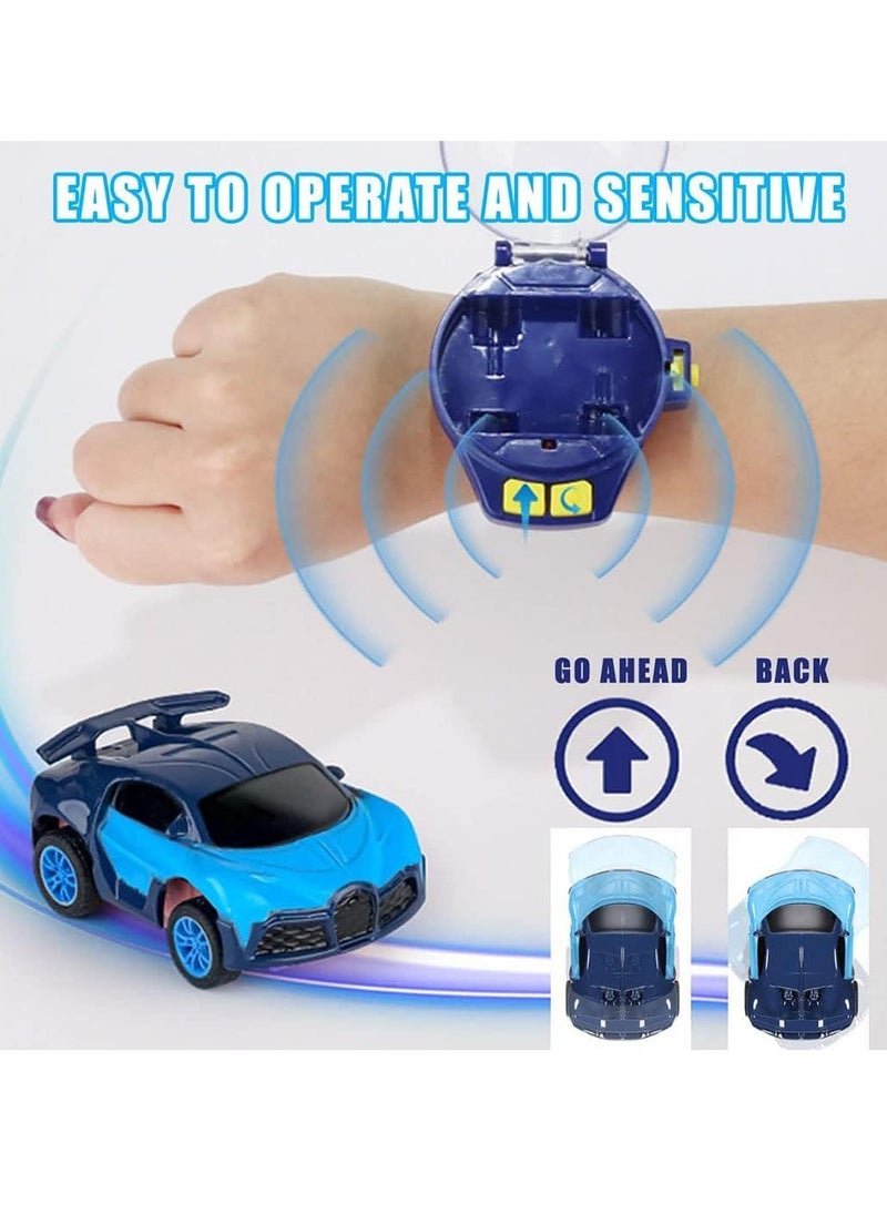 Generic - Mini Cartoon RC Car Analog Watch, 2.4G Long Distance Infrared Remote Control Sensing Model Car Toys, Racing Car Watch, Interactive Game Toys - Image 1