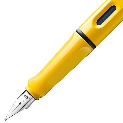 Lamy Safari Fountain Pen, Yellow Broad Nib (L18B) - Image 3