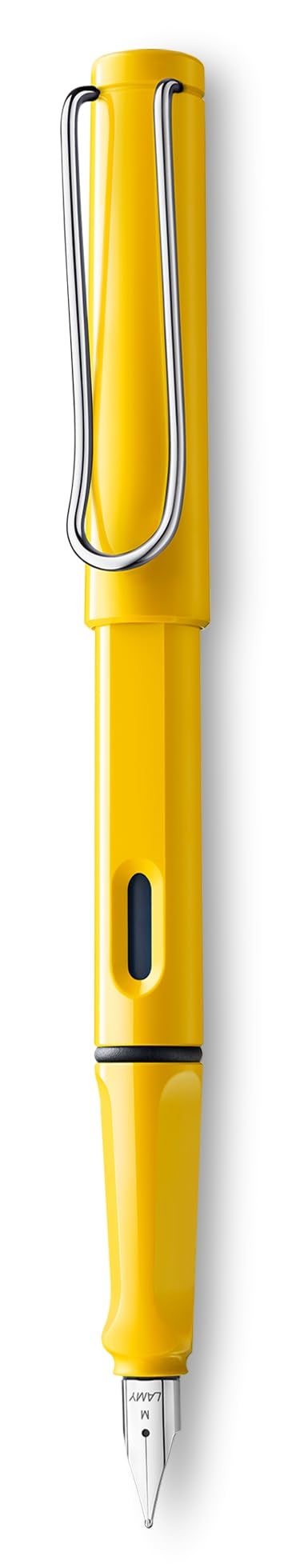 Lamy Safari Fountain Pen, Yellow Broad Nib (L18B) - Image 1