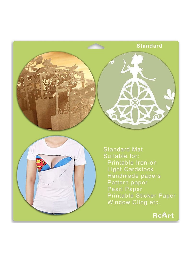 KASTWAVE Cutting Mat Variety for Cricut 3 Pack Stronggrip Standardgrip Lightgrip Adhesive Cut Mat - Image 4