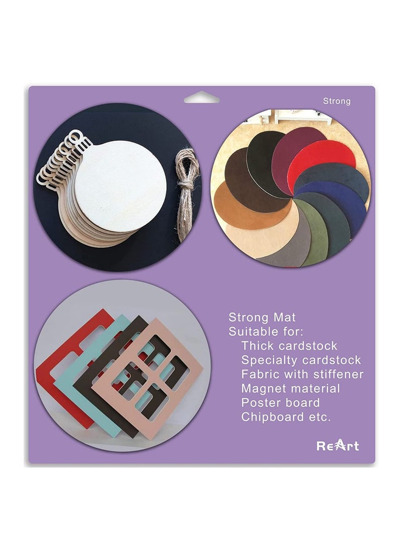 KASTWAVE Cutting Mat Variety for Cricut 3 Pack Stronggrip Standardgrip Lightgrip Adhesive Cut Mat - Image 5