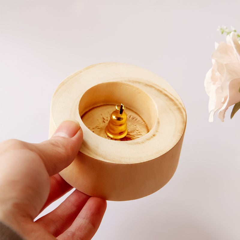 Simple Round Incense Burner Incense Stick Holder Home Censer - Image 2