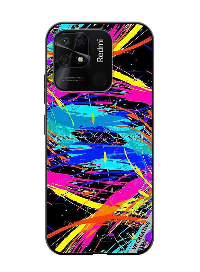 VR CREATIVE Protective Case Cover For Xiaomi Redmi 10C Design Multicolour - Image 1