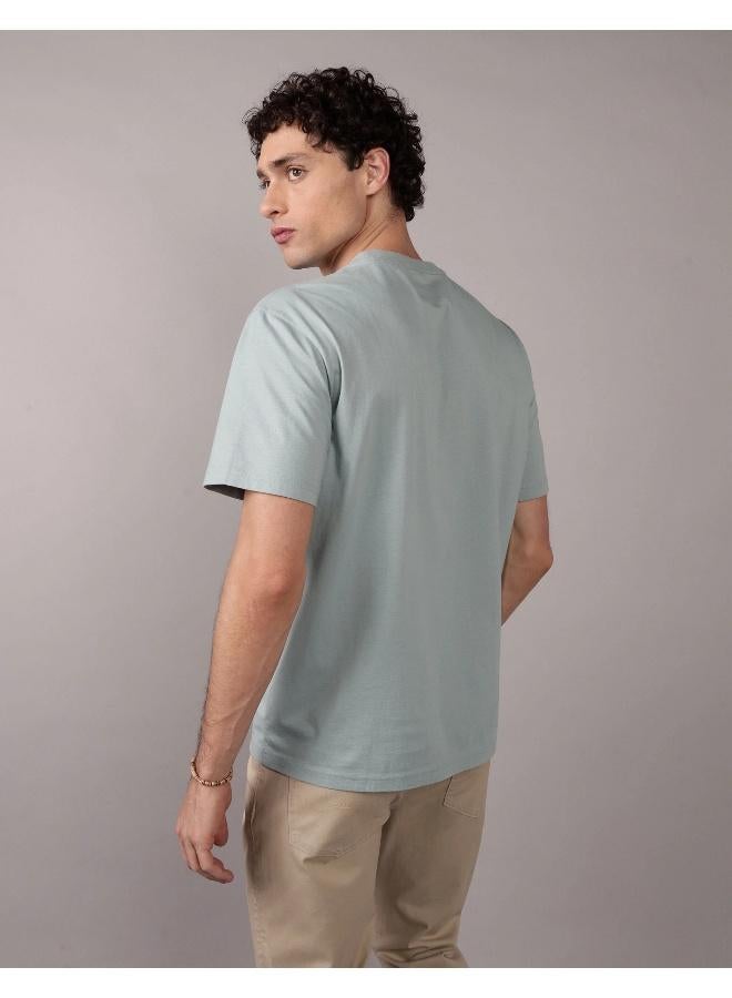 American Eagle AE Applique Logo Graphic T-Shirt - Image 4