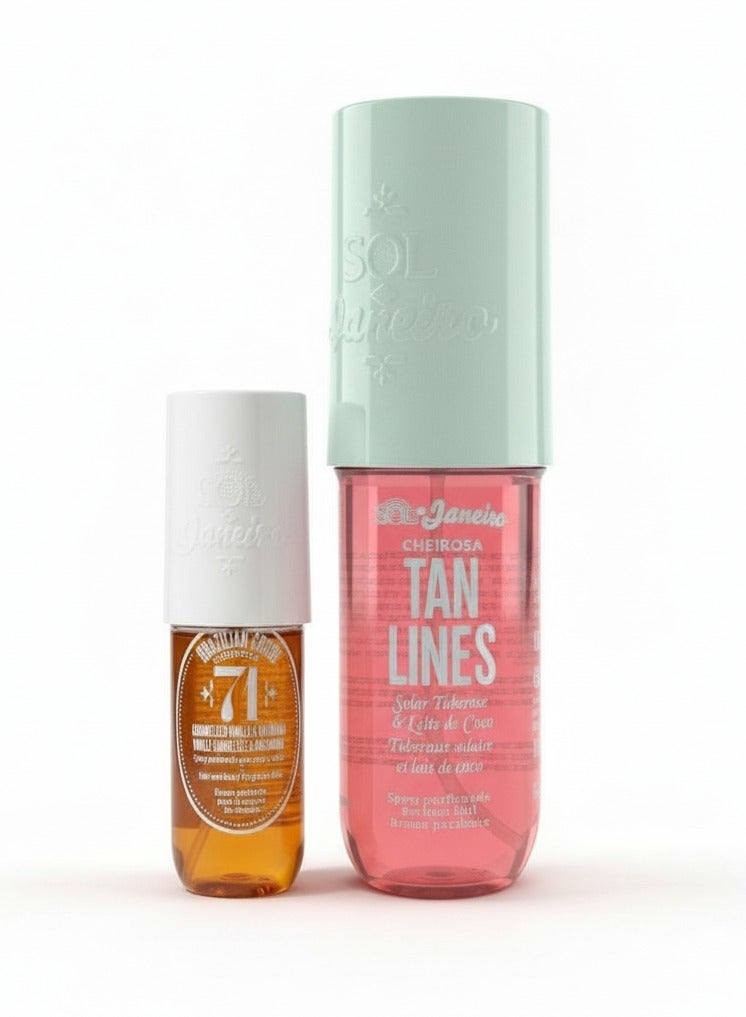 سول دي جانيرو تان لاينز بادي سبلاش 240 مل + برازيليان 71 كراش 90 مل