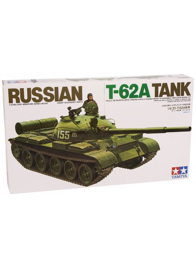 Tamiya Models Russian T-62 Tank Model Kit