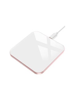 AGPtek 15W Fast Wireless Charger Qi Wireless Charging Pad 7.5W Charging for iPhone 12/11/XR/XS/8 Plus,AirPods Pro,10W Fast Charging Samsung Galaxy S20/S10/S9/Note 8/S8/S7,Huawei P30 Pro (White), USB  - Image 2
