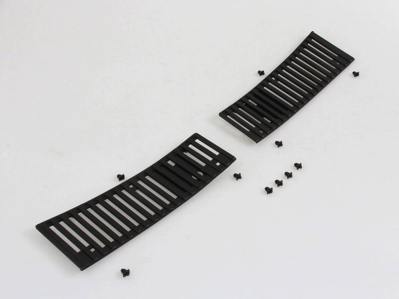Finisher Wiper Cowl Grilles New set Fits NISSAN HARDBODY D21 NAVARA PICKUP TRUCK 19861992