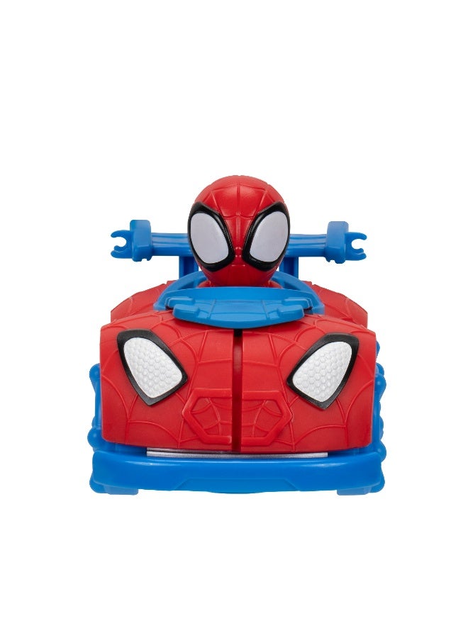 MARVEL سيارة سبايدي وأصدقائه ويب دارت زومر - سبايدي | مارفل | سبايدرمان | سيارة لعبة | سيارة ألعاب | ألعاب قابلة للجمع | تشجع على اللعب الخيالي وتطوير المهارات الحركية | هدية للأطفال والرضع - Image 5