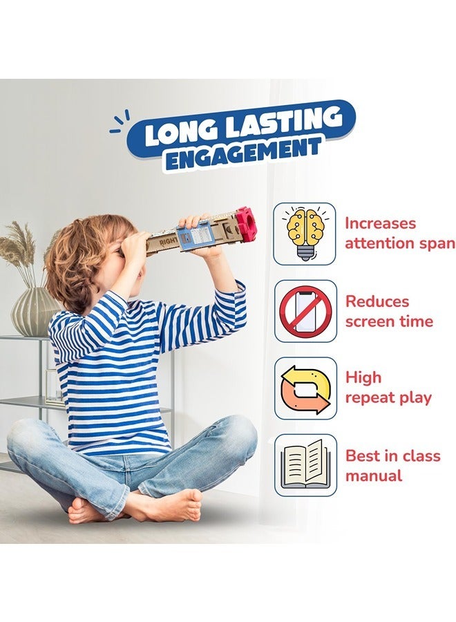 Smartivity Telescope, Beige, SMRT1174, Telescope Toy - Image 4