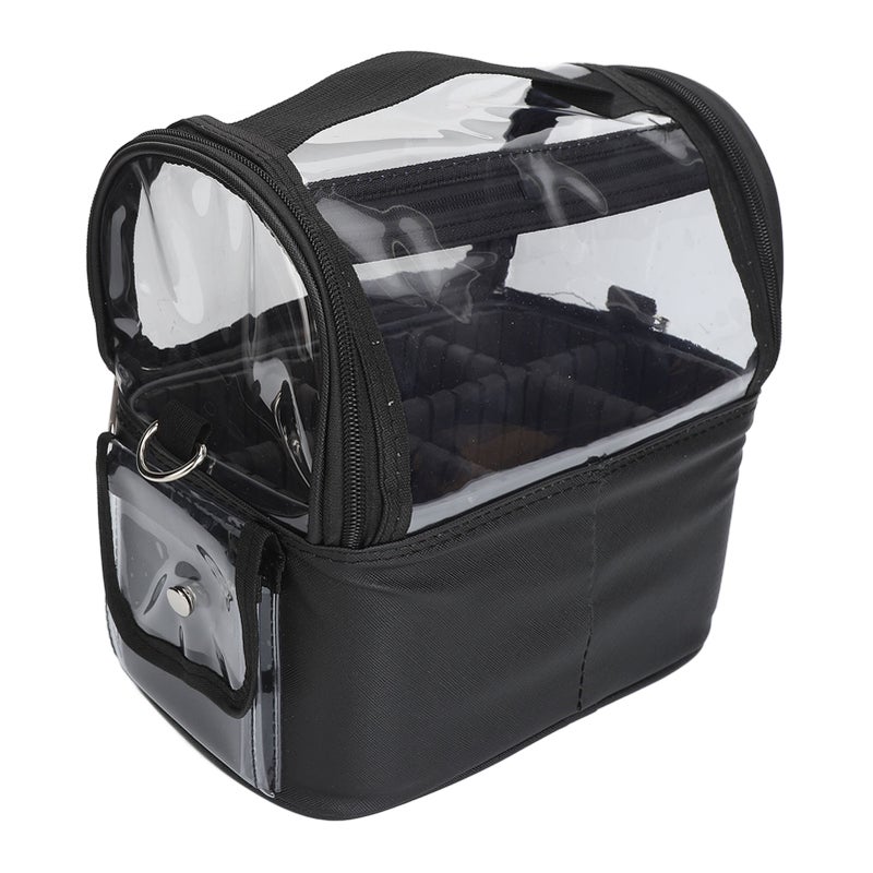 Shave Tools Storage Bag Large Capacity Multifunctional Stylish Portable Barber Tool Bag for Salon Home - Image 2