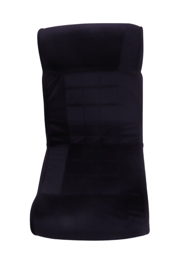 SMART HOME Folding Floor Chair with Fully Adjustable Backrest, Soft Velvet Upholstered Chair with Comfortable Inner Padding Suitable for Travel, Picnics, Camping and Outdoor Enjoyment - Image 2