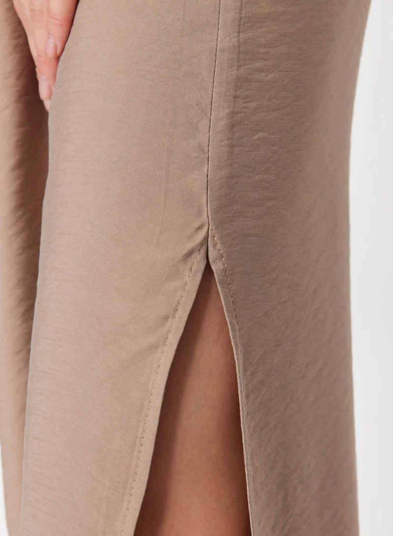 trendyol Strappy Knitted Dress