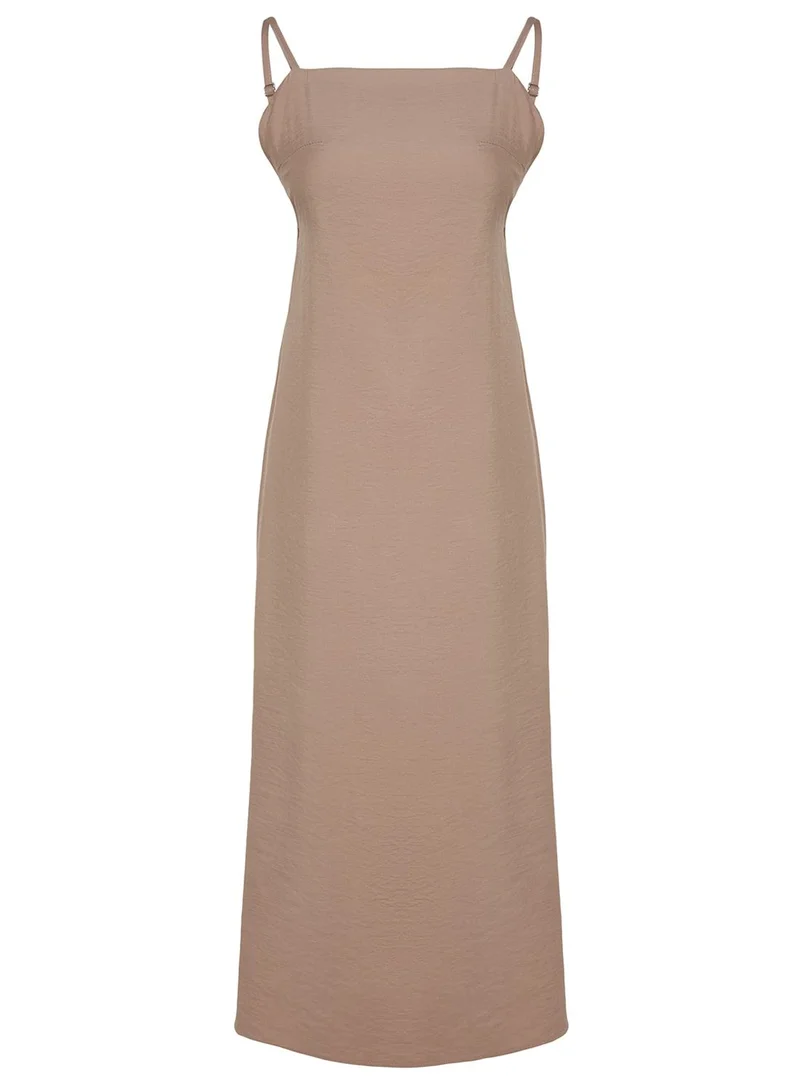 trendyol Strappy Knitted Dress