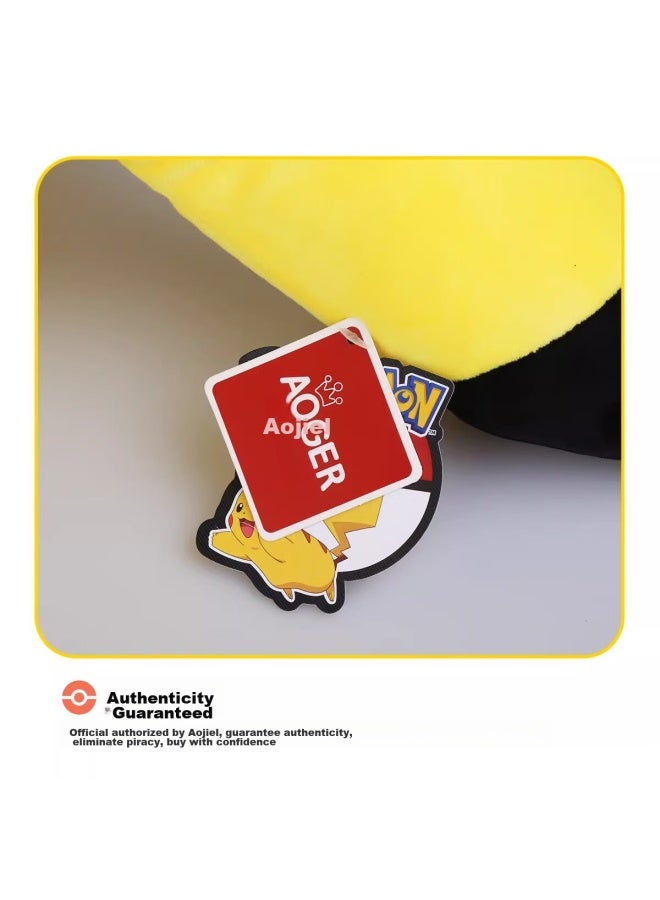 Aoger Pokemon Pikachu Plush Toy Doll, Birthday Gift, Qixi Valentine's Day Present For Boyfriend Girlfriend, Hugging Pillow - Image 4