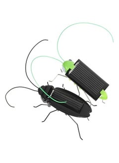 6PCS Solar Powered Bugs Toys Lifelike Solar Crickets Grasshopper Insect Toys for Boys Girls - Fake Roaches Moving Solar Toys Simulation School Science Educational Toys