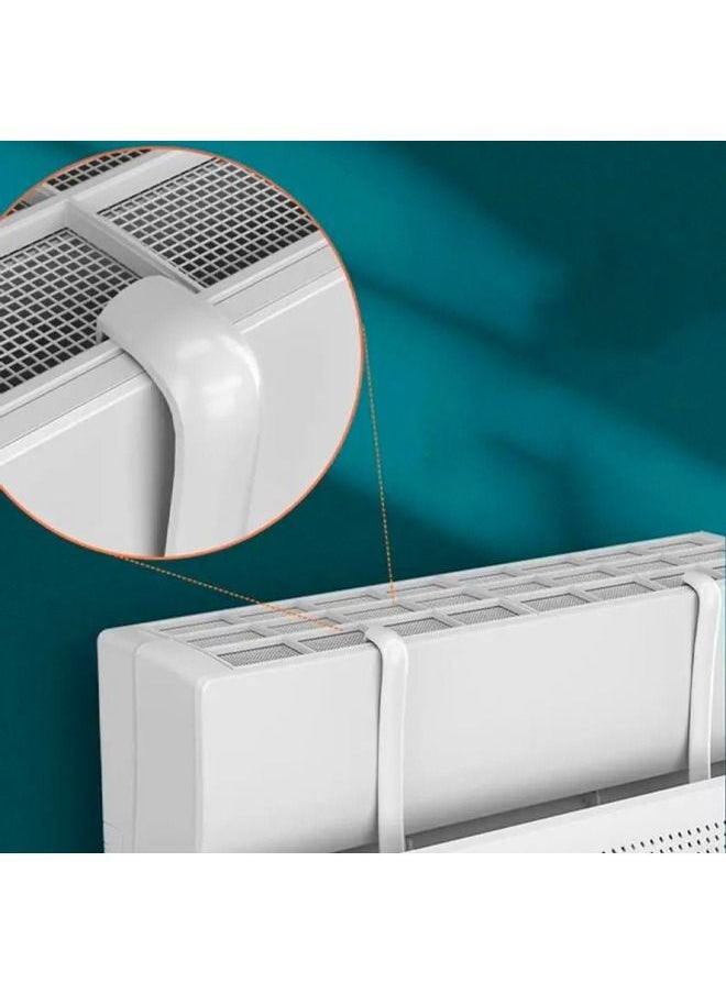 BLUE CORAL Air Conditioning Windshield Blowing Air Deflector Air Conditioning Baffle Outlet Wind Shield Air Conditioner Blowing Shield  - Image 4