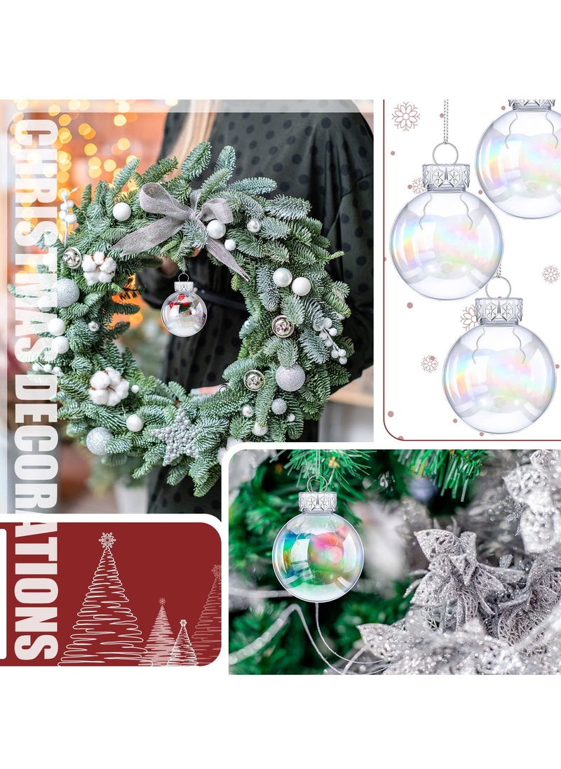Generic Stunning Iridescent Festival Ball Ornaments Set, Perfect for Holiday Trees, Parties, and Festive Decor  - Image 3