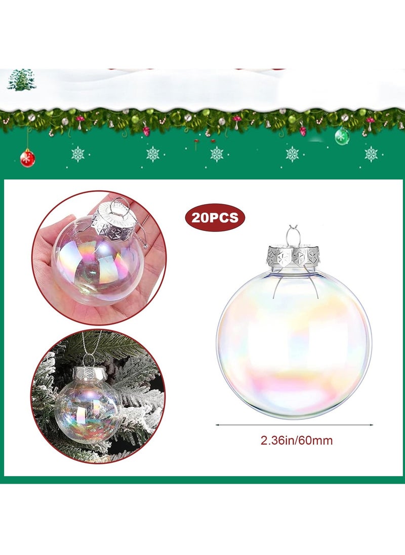 Generic Stunning Iridescent Festival Ball Ornaments Set, Perfect for Holiday Trees, Parties, and Festive Decor  - Image 5