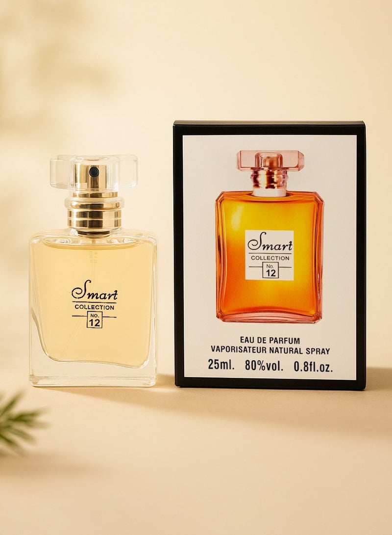 Smart collection Perfume for Women Smart Collection No. 12 EDP 25ml | Long Lasting Ladies Perfume – Woody & Floral Notes - Image 1