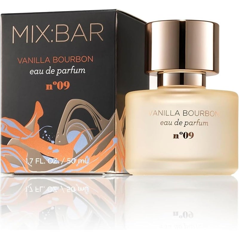MIX:BAR Vanilla Bourbon EDP Eau De Perfum - Long-Lasting Perfume for Women & Everyday Wear, Paraben Free, Clean Ingredients, Fragrance - Spray 1.7 fl oz - Image 1
