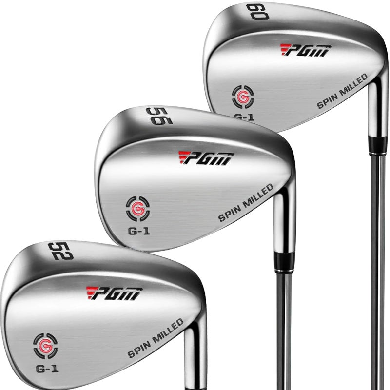PGM Golf Wedge for MenWomen 525660 Degree Gap Wedge Sand Wedge Lob Wedge Right Hand Low Center of Gravity Milled Face for More Spin Easily Escape from Bunker - Image 2
