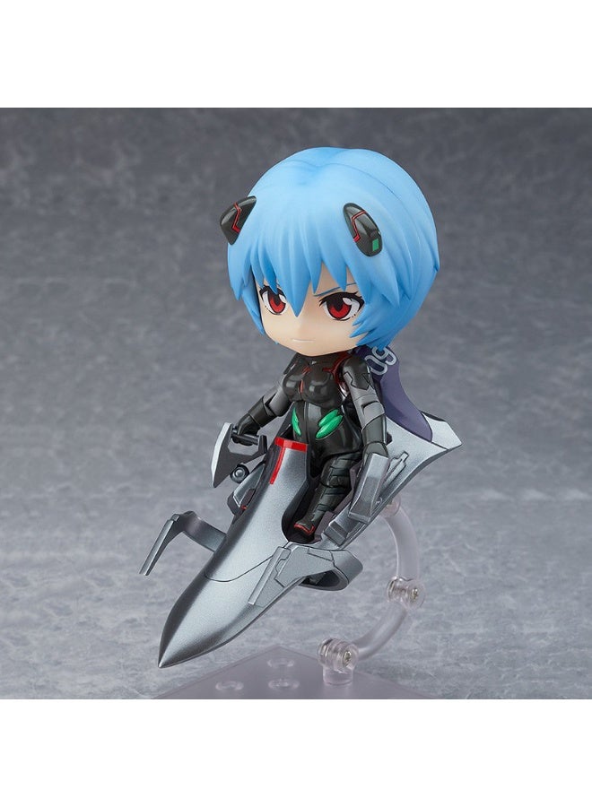 general Neon Genesis Evangelion Ayanami Rei Movable Replacement Face Doll Model Decoration Desktop Decoration Toy Gift for Family and Friends - Image 2