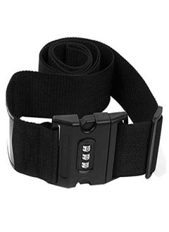 Rubik 78 Inch Heavy Duty Luggage Strap with Password Adjustable Travel Packing Belt for Bag Baggage Suitcase Safety (1 Pack)  - Image 5