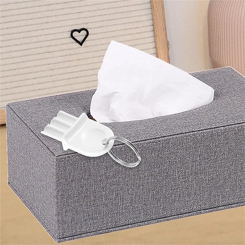 Universal Toilet Paper Dispenser Key 10pcs Metal Plastic Commercial Replacement - Image 5