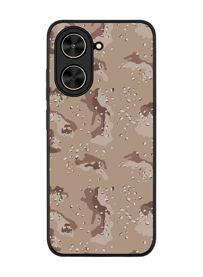 For Xiaomi Poco C71 / Redmi A5 4G Case,Slim fit Camera Protection, Shockproof Thin Phone cover  - Desert Storm Camo