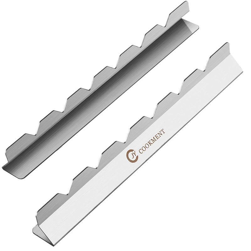 JY COOKMENT Kabob Rack For Kebab Skewers - Stainless Steel BBQ Rack Build Compatible with Wood, Round, Metal, Flat or Bamboo Skewers - BBQ Grilling Accessories by JY COOKMENT - Image 5
