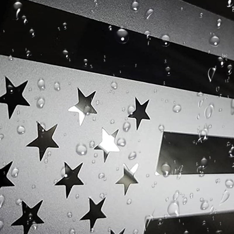 Zxiaochun Rear Middle Window American Flag Decal for Ford F150 F250 F350 2015-2022 2023 2024 2025 2026 Back Center Sliding Window Glass USA Flag Vinyl Sticker (Thin Red Line) Various color options - Image 5