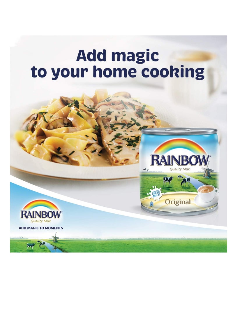 Rainbow Evaporated Milk With Vitamin pack of 3 *170 gm - Image 5