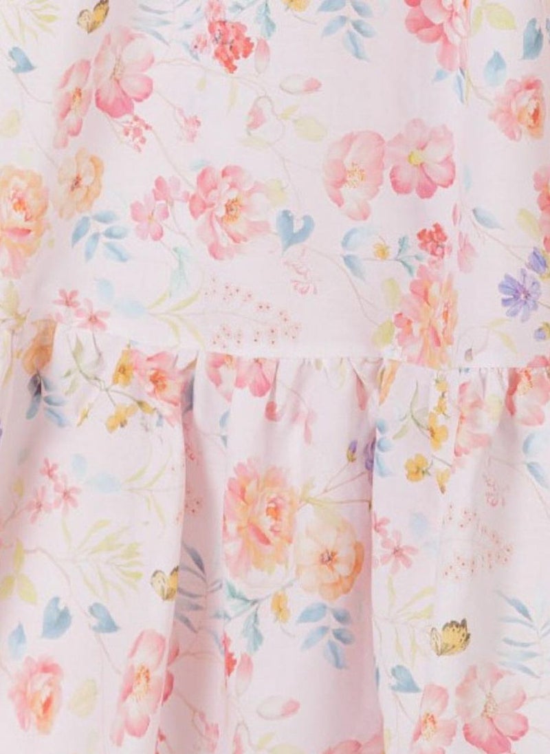 مينوتي فستان مراهقات بحمالات كشكش وتنورة واسعة - Image 3