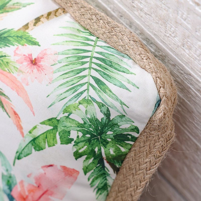 DANUBE HOME Lumber Pillow With Zipper 30X50Cm - Tropical Murmur, Multicolour, Tropical Lumbar Accent Pillow, 100% Polyester, For Balcony Seating, Garden Benches - Image 2