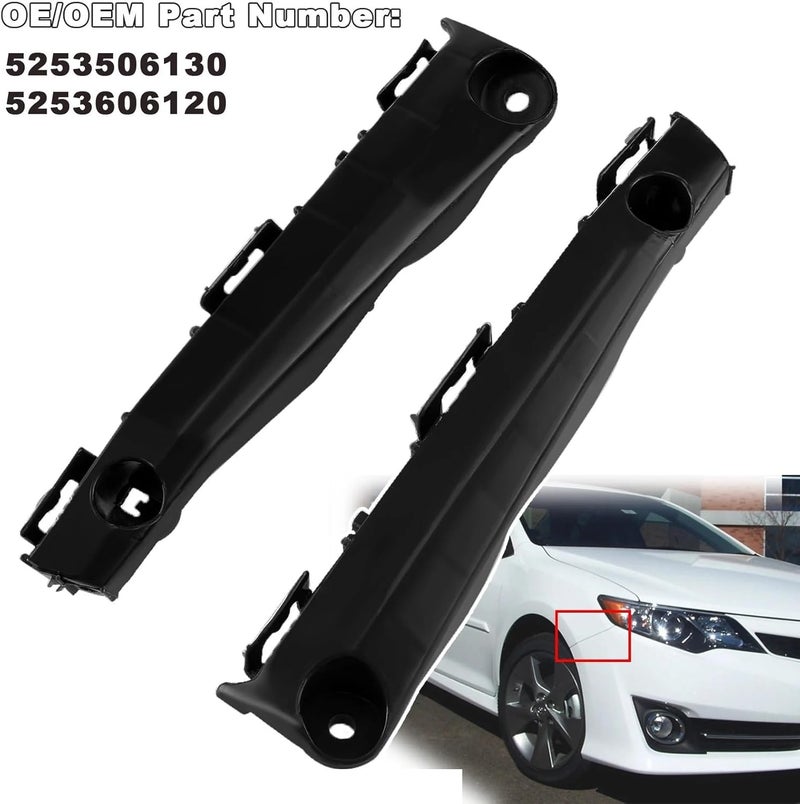 DEMULAX Front Bumper Retainer Brackets for Toyota Camry 2012-2014 - Image 5