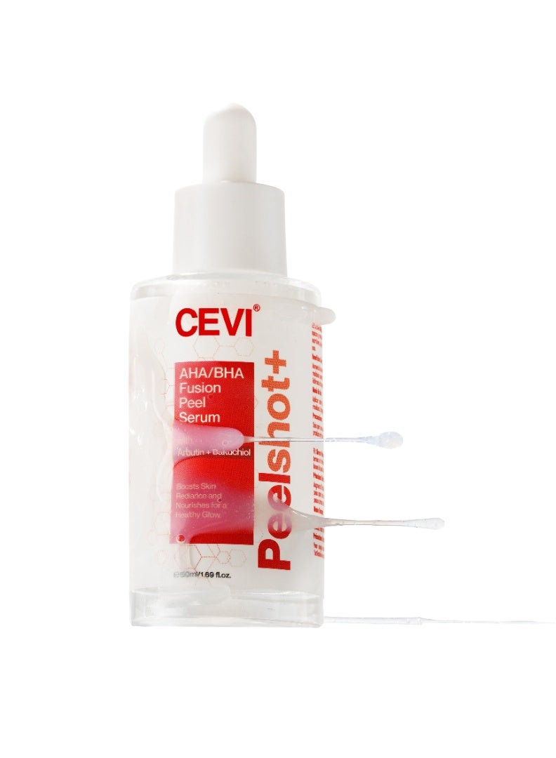 سيفى سيروم التقشير سيفِي AHA/BHA Fusion - تركيبة مُقشِّرة ومُعزِّزة للإشراقة، تُزيل الشوائب بلطف، وتُنعِّم الملمس، وتُظهِر بشرةً صحية المظهر، 50 مل - Image 2