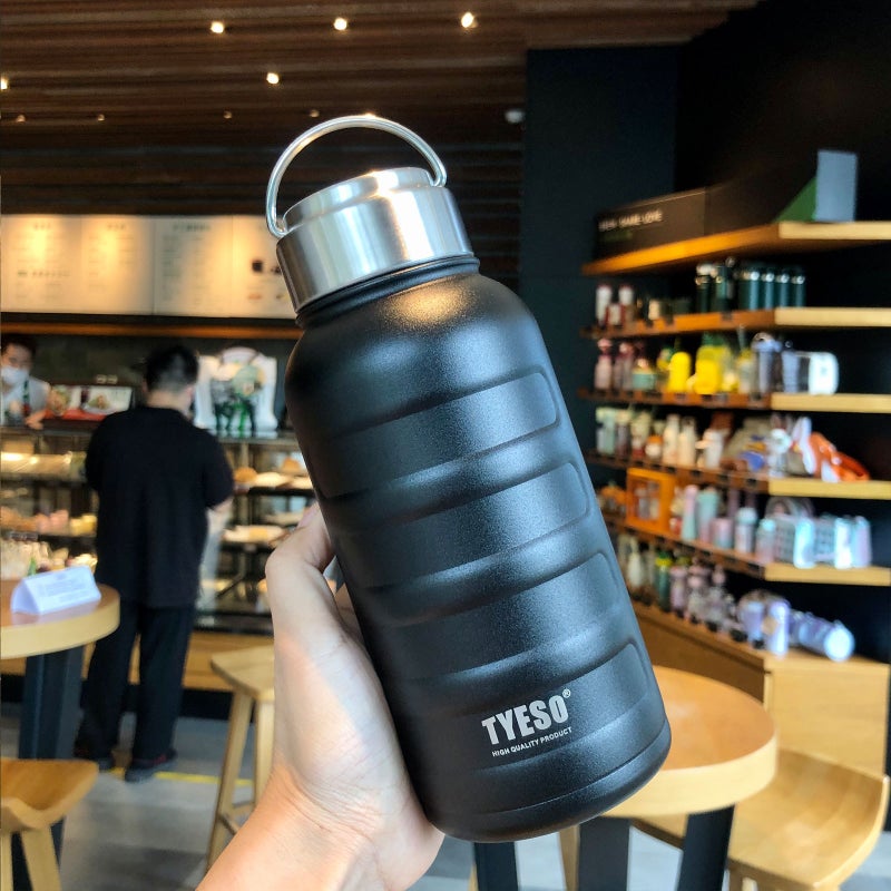 Portable Student Caterpillar Thermos 750ml black