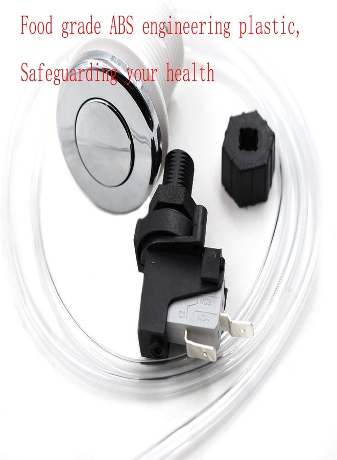 Preamer Garbage Disposer Button Air Switch Kit, Hot Tub Pneumatic Push Button Switch for Garbage Disposal Parts or Food Waste Equipment - Image 5