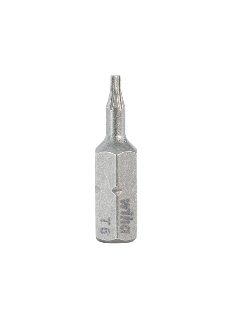 Wiha Wiha 71506 Torx Insert Bits 14Inch Hex Drive T6 by 25 mm 10Pack  - Image 3
