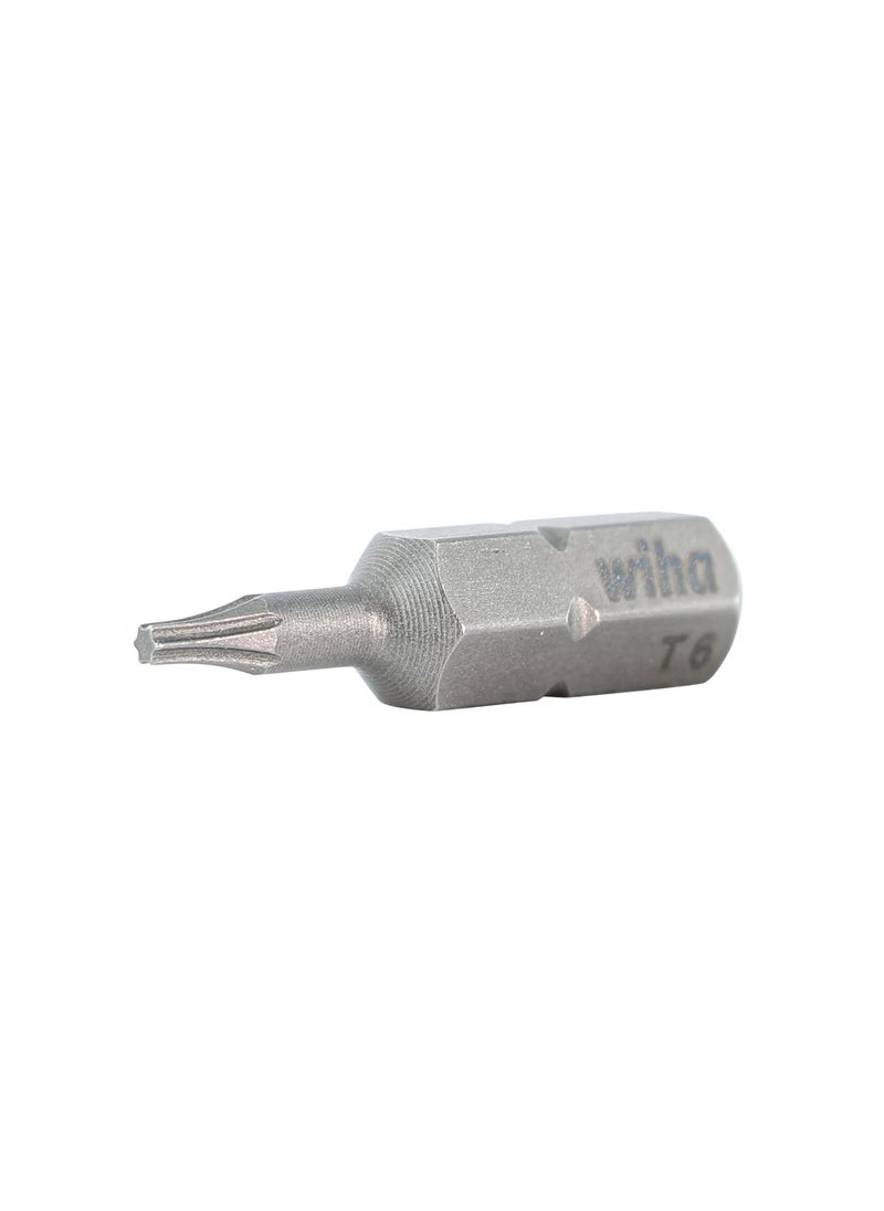 Wiha Wiha 71506 Torx Insert Bits 14Inch Hex Drive T6 by 25 mm 10Pack  - Image 4