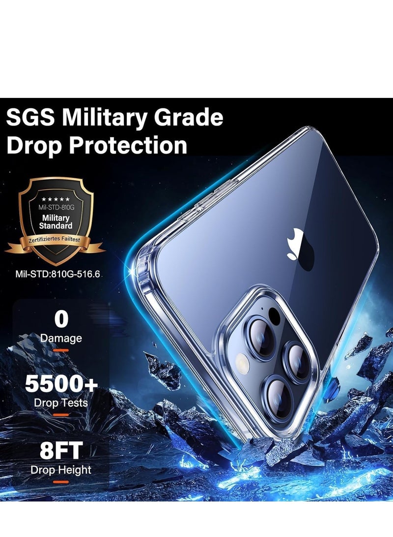 Case Compatible with iPhone 12 Pro Max Case Crystal Clear Soft TPU Gel Case Flexible Silicone Anti-Scratch Transparent TPU Cover - Clear - Image 4