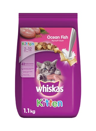 Kitten Ocean Fish Flavor With Milk, Dry Food Bag