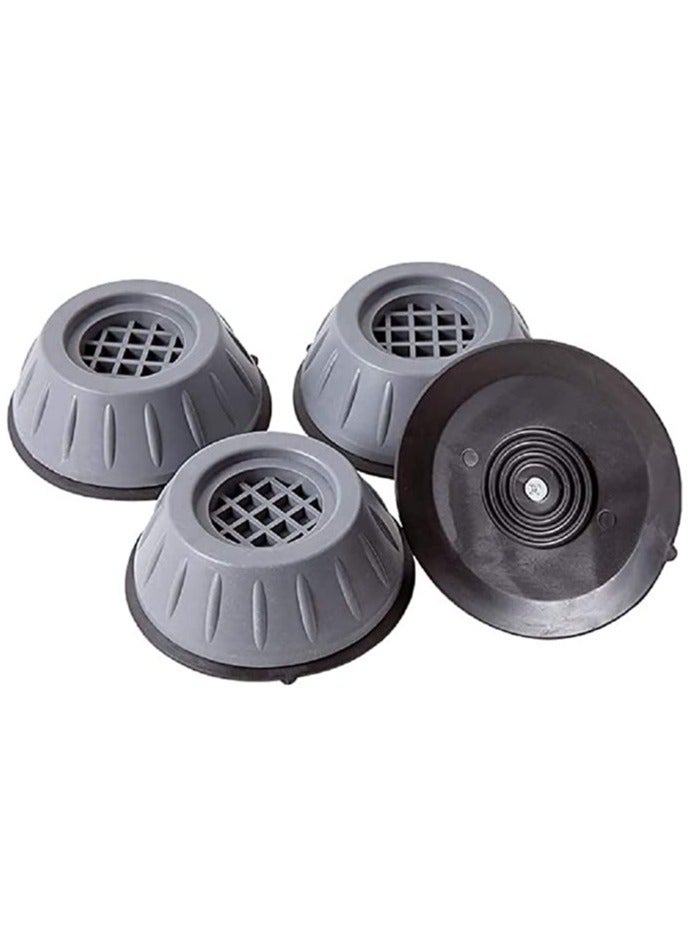 ELTRAZONE Anti-Vibration Pads for Universal Washing Machine Universal Foot Pad Base, 4 x Universal Foot Stabiliser for Washing Machines, Refrigerators, and Dryers, Raise Height Reduce Noise(4CM)  - Image 1